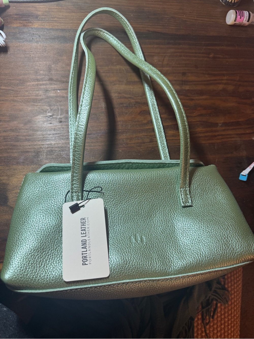 Portland Leather Beetle Amelie shoulder bag